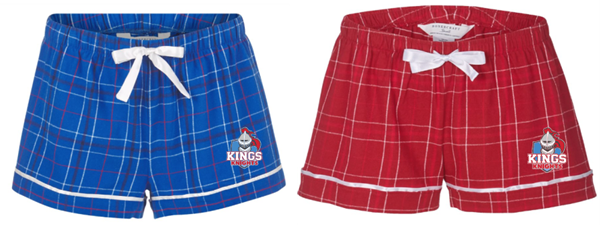Picture of Kings Red Pom Shorts Flannel
