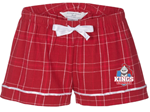Picture of Kings Red Pom Shorts Flannel